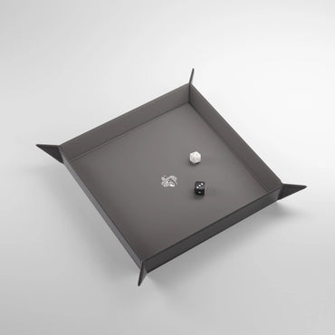 Gamegenic - Magnetic Dice Tray Square - Black/Gray