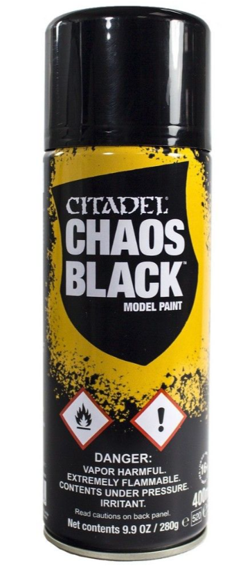 CHAOS Black SPRAY (GLOBAL)