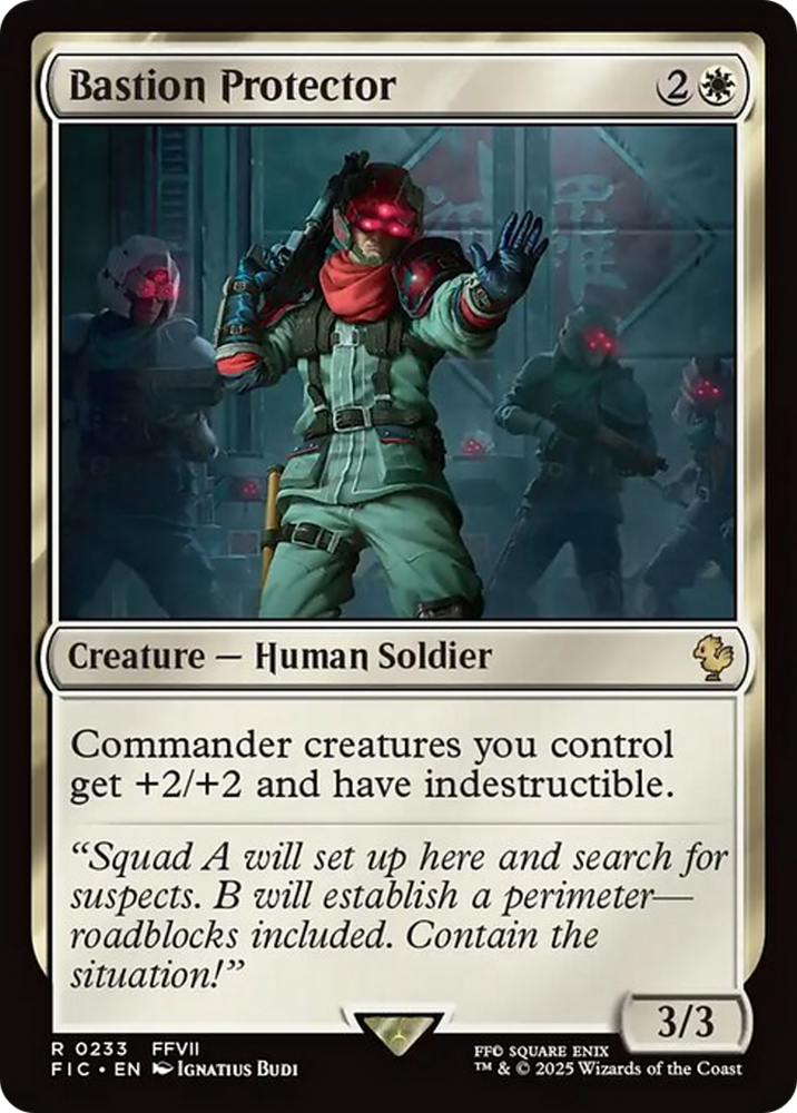 Bastion Protector [FINAL FANTASY Commander]