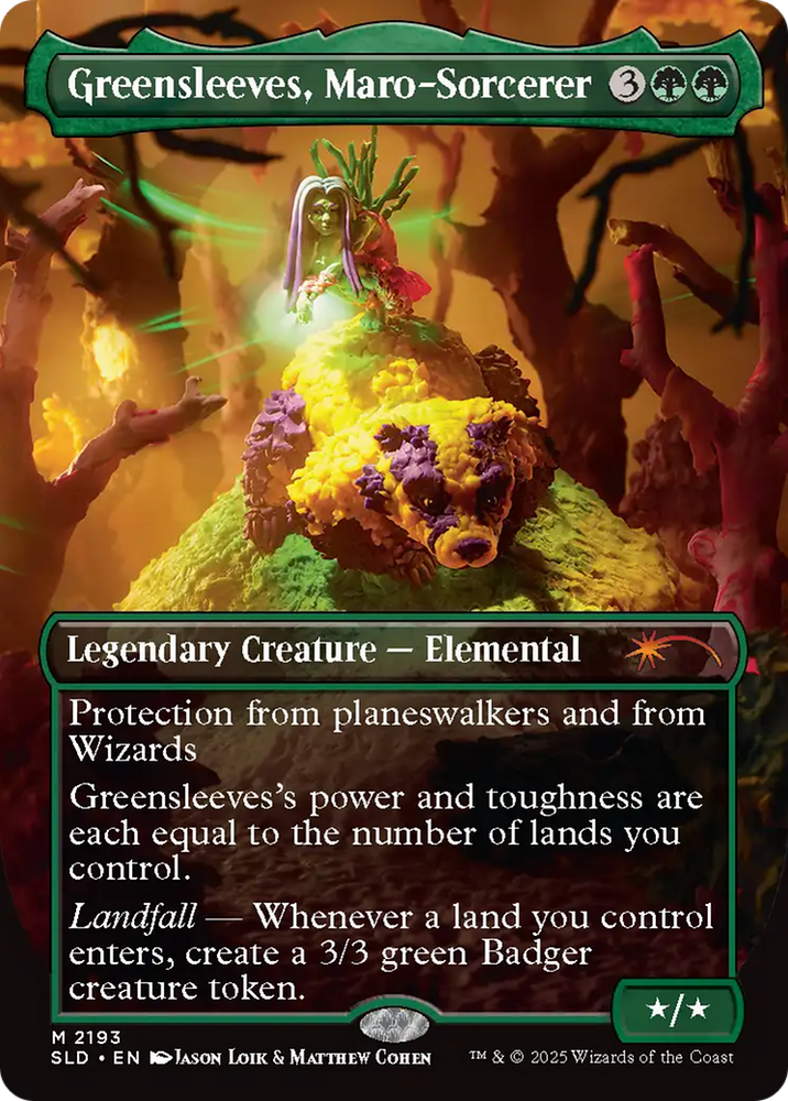 Greensleeves, Maro-Sorcerer [Secret Lair Drop Series]