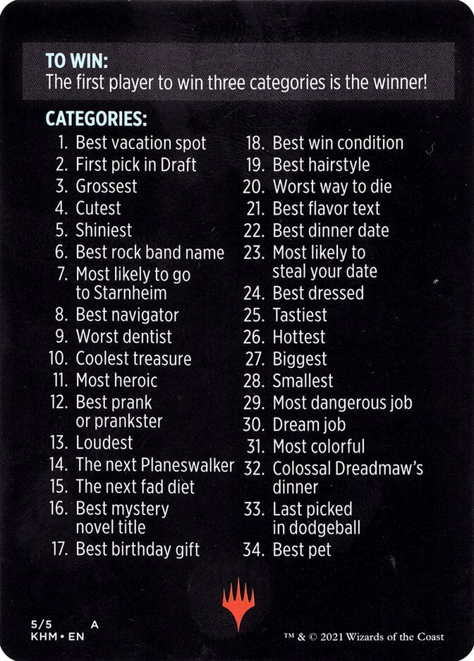 Strictly Better (Magic Minigame) [Kaldheim Minigame]