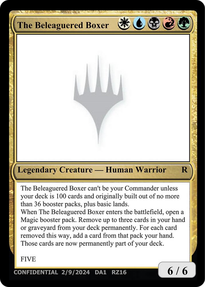 The Beleaguered Boxer [Unknown Event]