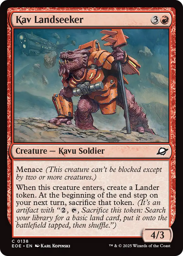 Kav Landseeker [Edge of Eternities]