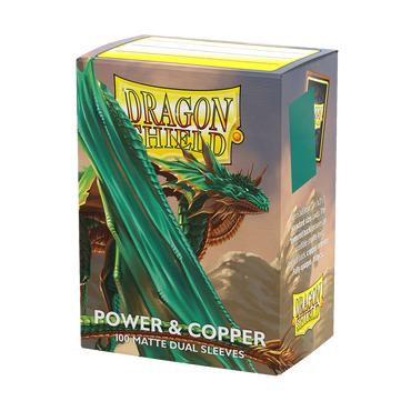 Dragon Shield: Standard 100ct Sleeves - Power and Copper