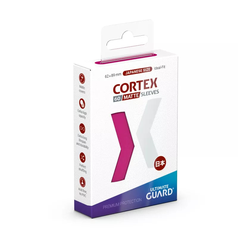 Ultimate Guard: Japanese Size Cortex 60 Matte - Pink