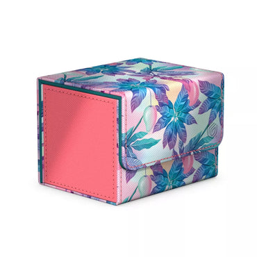 ULTIMATE GUARD - DECK CASE SIDEWINDER 100+ FLORAL - MIAMI PINK
