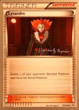 lysandre pokemon card Lysandre (90/106) (Primal Groudon