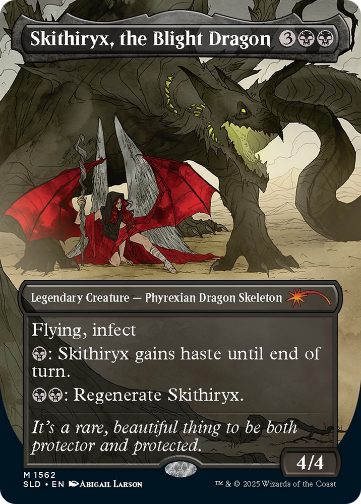 Skithiryx, the Blight Dragon (Rainbow Foil) [Secret Lair Drop Series]