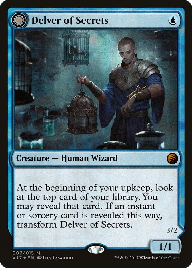 MtG From the Vault: Transform Mythic Rare Delver of Secrets #7