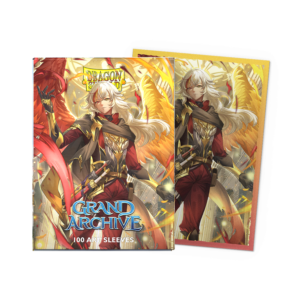 Dragon Shield: Standard 100ct Sleeves - Grand Archive (Azrael, Archangel of Materia)