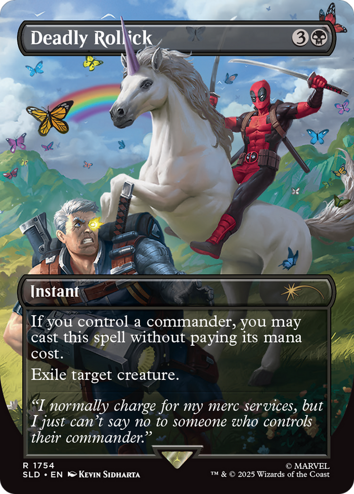 Deadly Rollick (Rainbow Foil) [Secret Lair Drop Series]