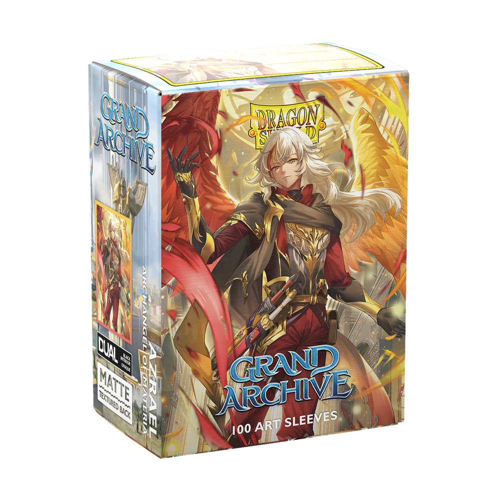 Dragon Shield: Standard 100ct Sleeves - Grand Archive (Azrael, Archangel of Materia)