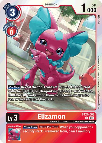 Elizamon [BT21-008] [World Convergence]