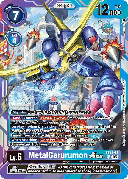 MetalGarurumon ACE [ST21-11] [Starter Deck: Hero of Hope]