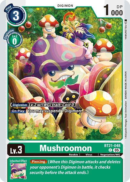 Mushroomon [BT21-048] [World Convergence]