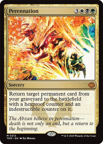 Perennation [Tarkir: Dragonstorm Prerelease Promos]