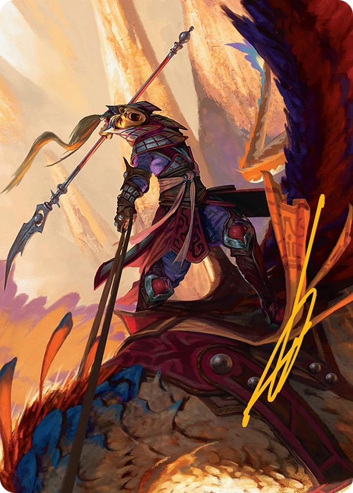 Dragonback Lancer Art Card (3/54) [Tarkir: Dragonstorm Art Series]