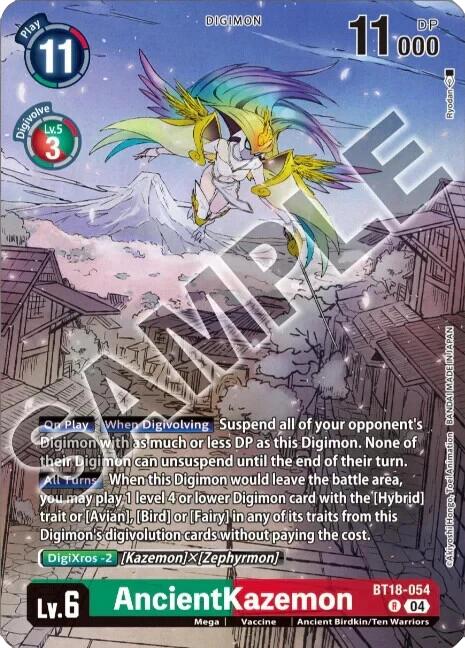 AncientKazemon [BT18-054] (Tamer's Selection Box Ver. Championship 2024) [Release Special Booster Ver.2.0]