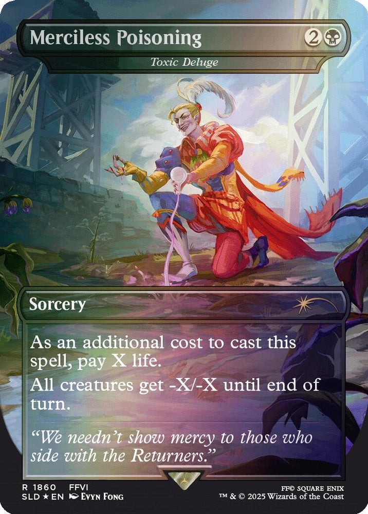 Merciless Poisoning - Toxic Deluge (Rainbow Foil) [Secret Lair Drop Series]