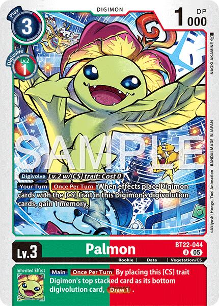 Palmon [BT22-044] [Cyber Eden]