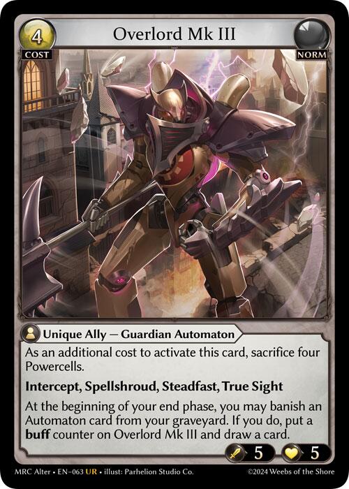 Overlord Mk III (63) [Mercurial Heart Alter Edition]
