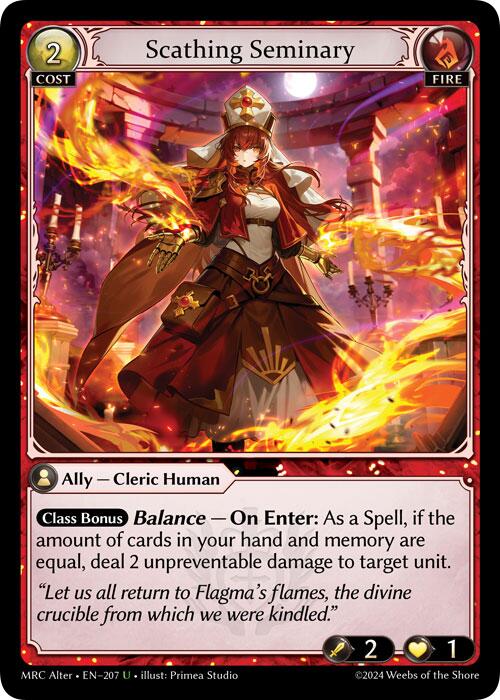 Scathing Seminary (207) [Mercurial Heart Alter Edition]