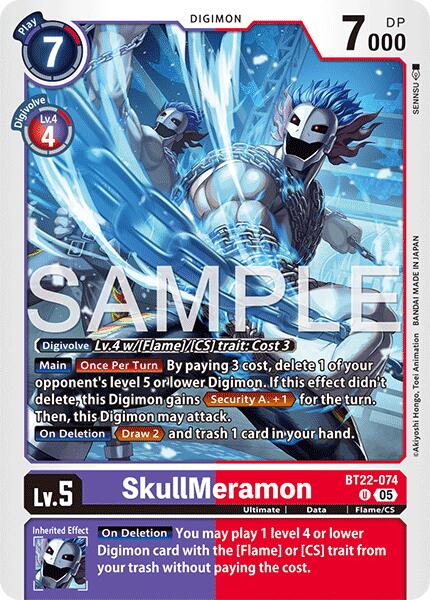SkullMeramon [BT22-074] [Cyber Eden]
