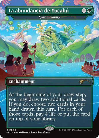 La abundancia de Yucahu - Sylvan Library [Secret Lair Drop Series]
