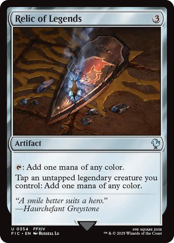 Relic of Legends (Surge Foil) [FINAL FANTASY Commander]