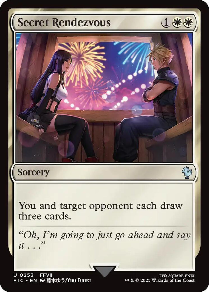 Secret Rendezvous (0253) (Surge Foil) [FINAL FANTASY Commander]