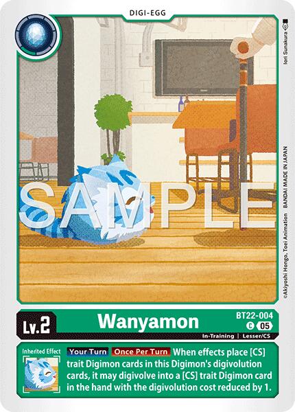 Wanyamon [BT22-004] [Cyber Eden]