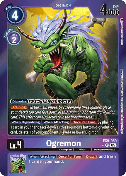 Ogremon [EX9-059] (Limited Foil) [Versus Monsters]