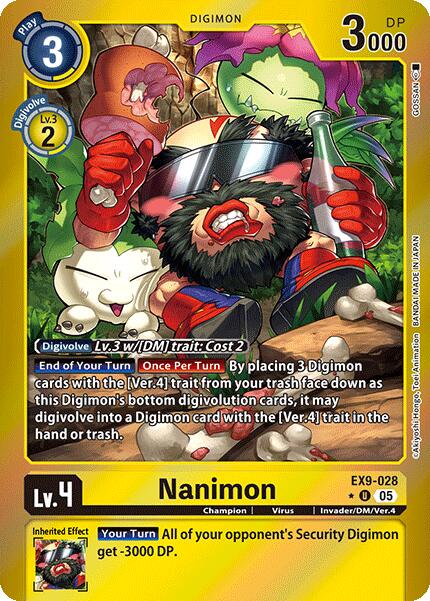 Nanimon [EX9-028] (Limited Foil) [Versus Monsters]