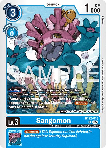 Sangomon [BT22-018] [Cyber Eden]