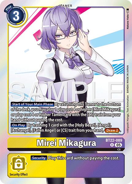 Mirei Mikagura [BT22-089] [Cyber Eden]