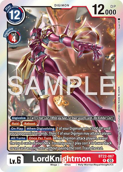 LordKnightmon [BT22-067] [Cyber Eden]