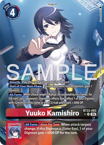 Yuuko Kamishiro [BT22-083] (Alternate Art) [Cyber Eden]