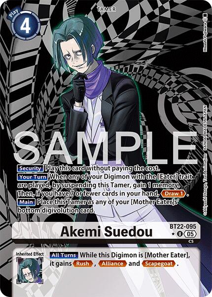Akemi Suedou [BT22-095] (Alternate Art) [Cyber Eden]