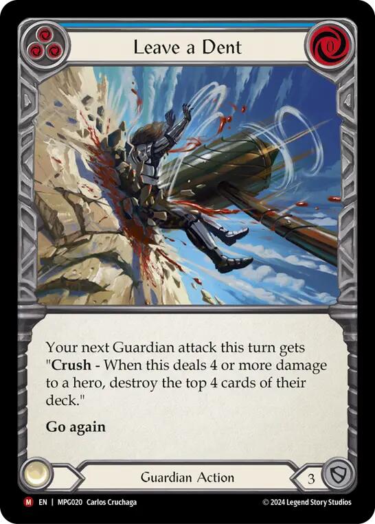 Leave a Dent [MPG020] (Mastery Pack Guardian)  Rainbow Foil