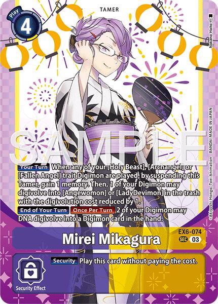 Mirei Mikagura [EX6-074] (Premium Heroines Set Ver.2) [Infernal Ascension]