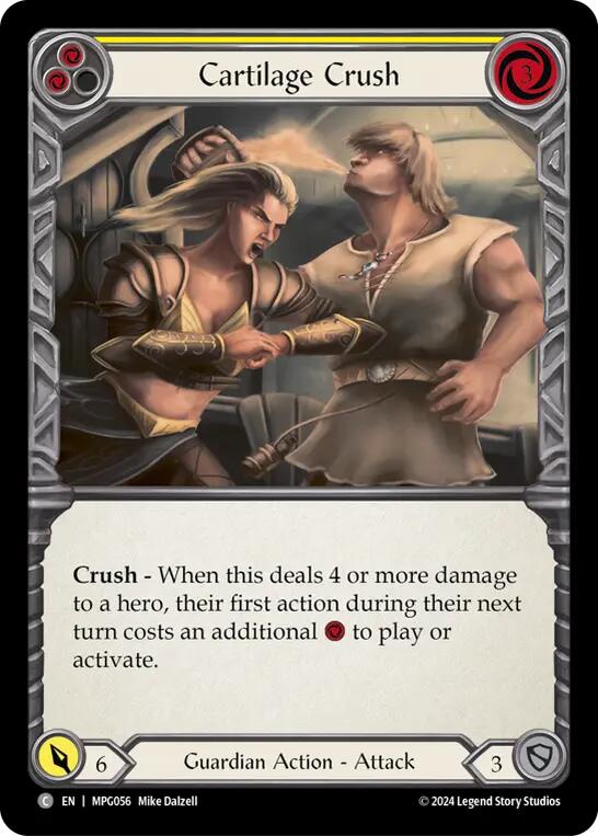 Cartilage Crush (Yellow) [MPG056] (Mastery Pack Guardian)