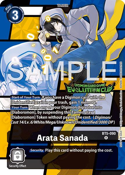 Arata Sanada [BT5-090] (Evolution Cup 2025 Vol. 2) [Promotional Cards]