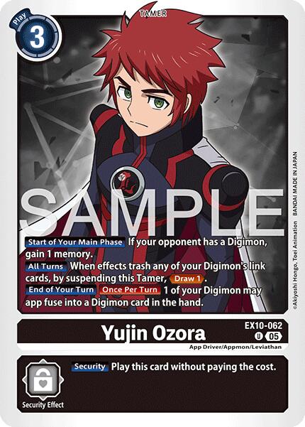 Yujin Ozora [EX10-062] [Sinister Order]