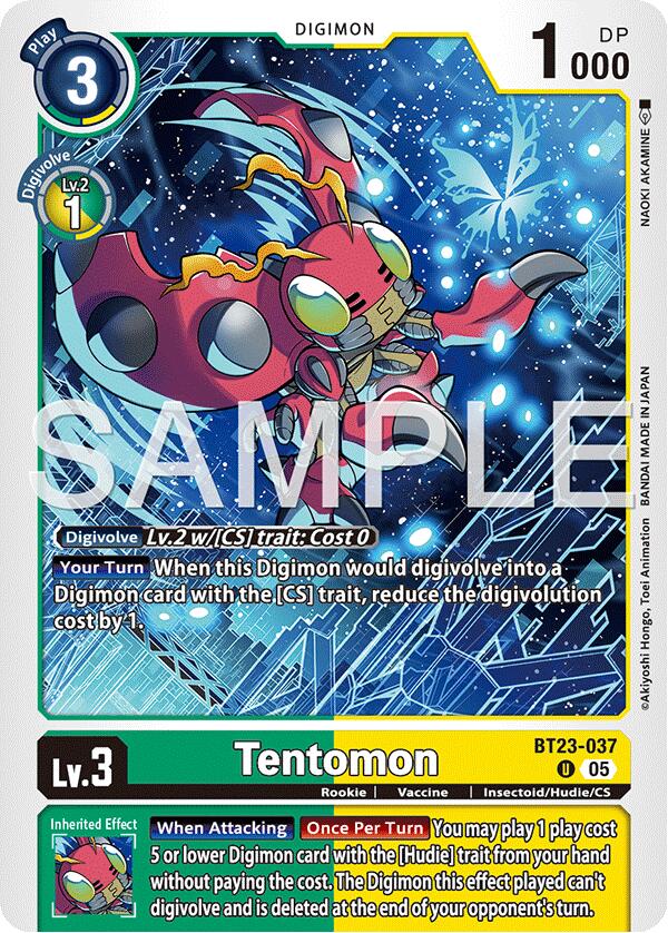 Tentomon [BT23-037] [Hackers' Slumber]