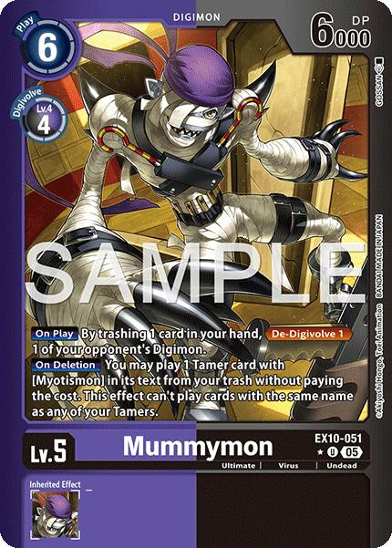Mummymon [EX10-051] (Limited Foil) [Sinister Order]