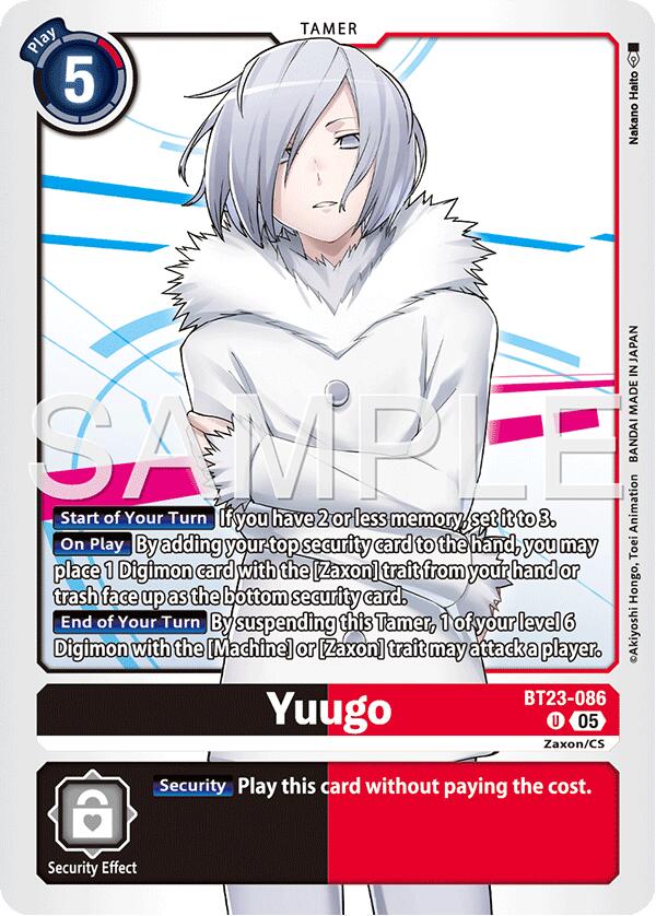 Yuugo [BT23-086] [Hackers' Slumber]