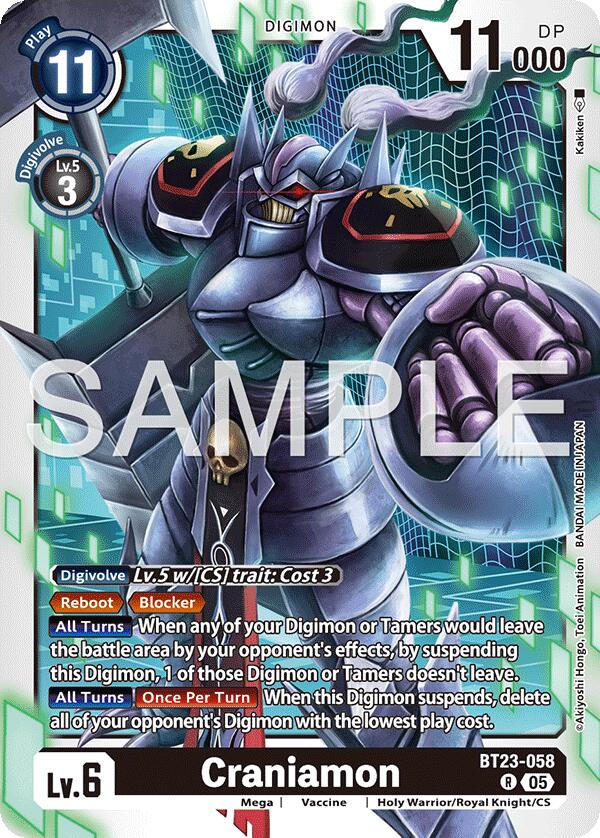 Craniamon [BT23-058] [Hackers' Slumber]