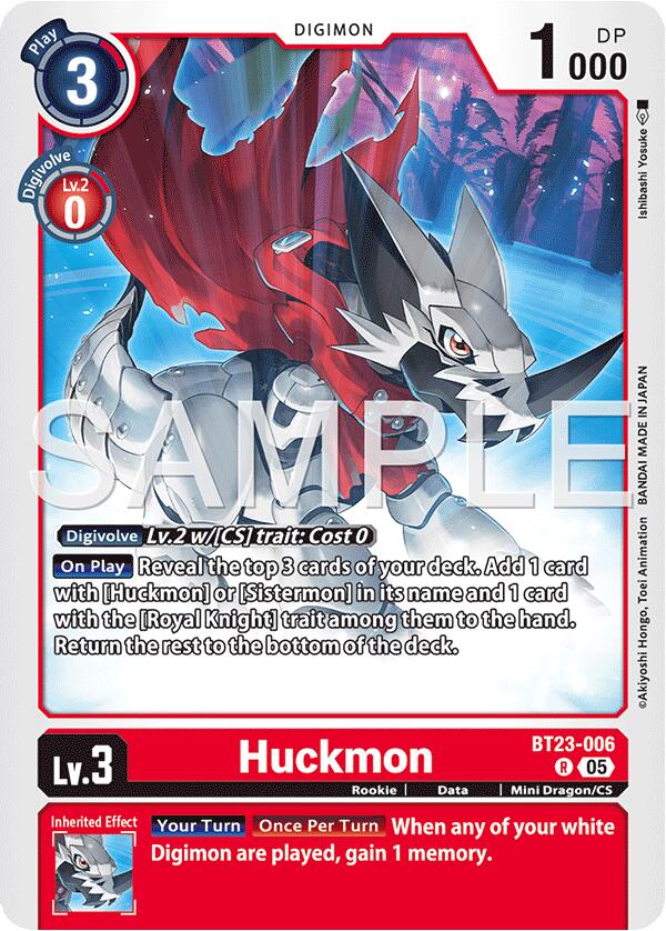 Huckmon [BT23-006] [Hackers' Slumber]