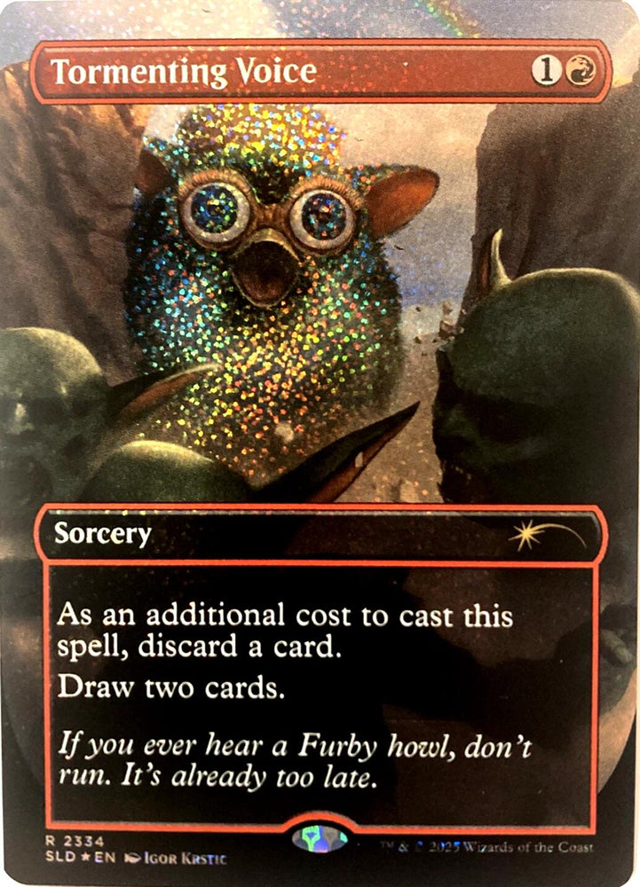 Tormenting Voice (Confetti Foil) [Secret Lair Drop Series]