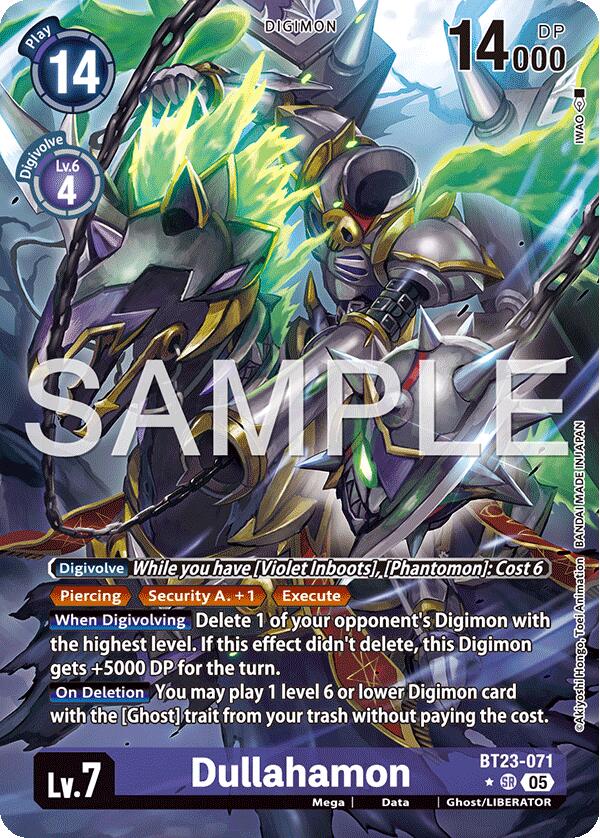 Dullahamon [BT23-071] (Alternate Art) [Hackers' Slumber]
